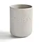 white utensil holder